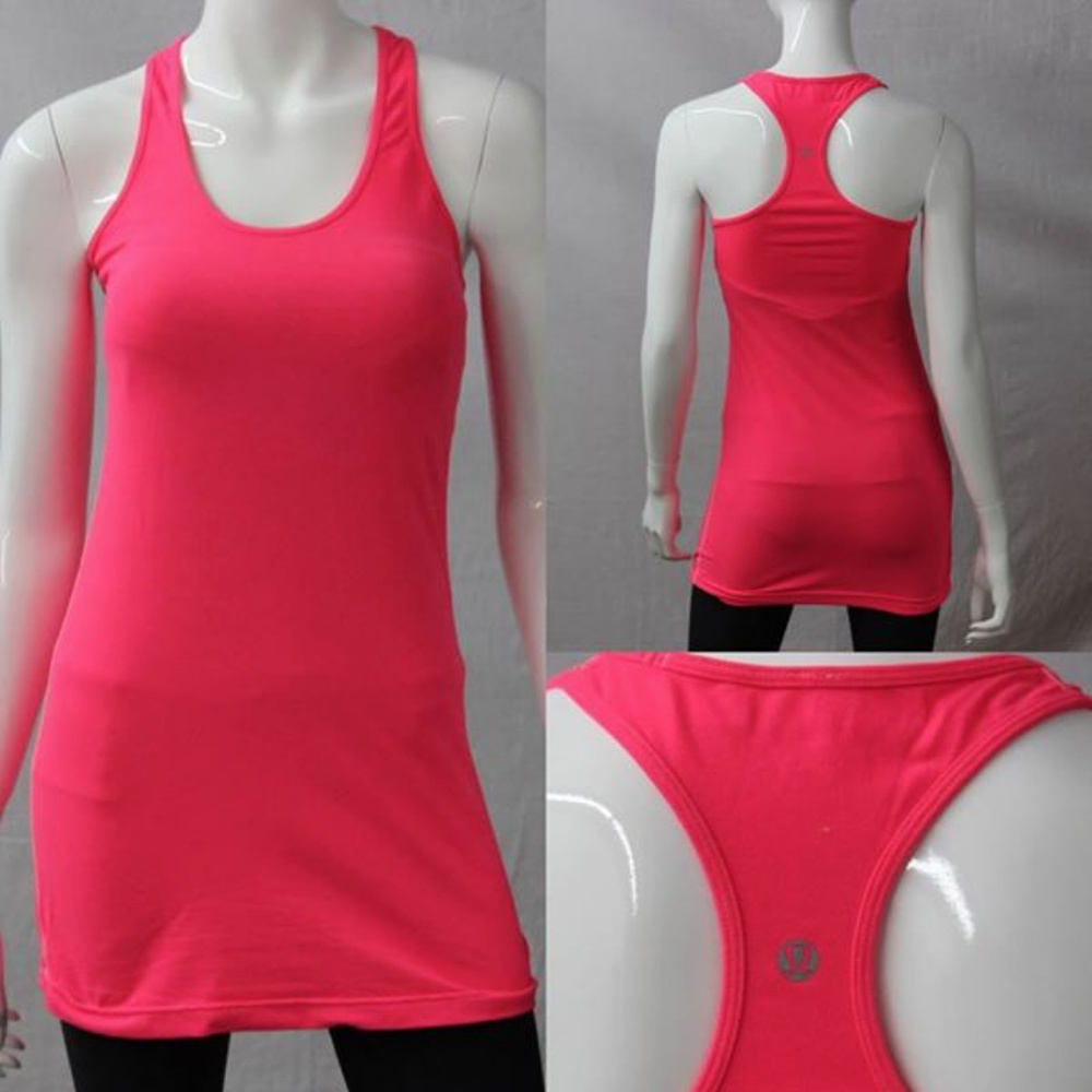 lululemon Cool Racerback-Flash*extra long-size 6